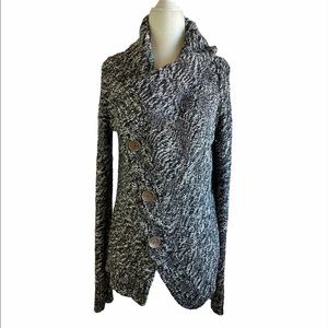 ELEMENT Twist Knit Cardigan Sweater Size Medium